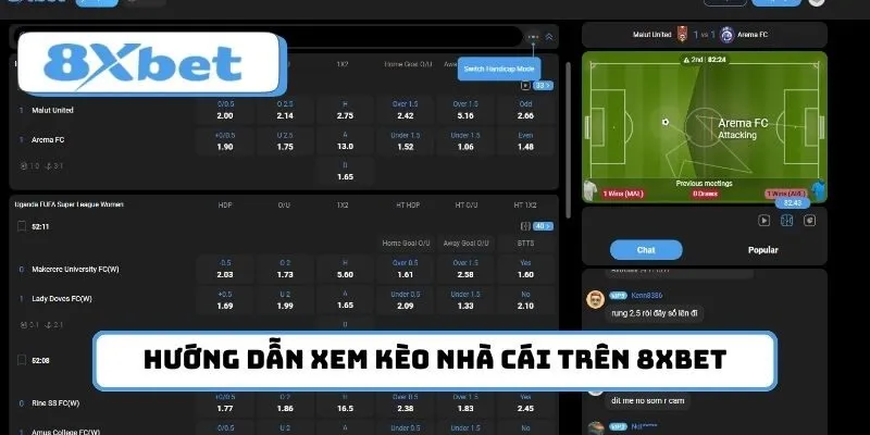 Các hình thức kèo nhà cái 8XBet phổ biến nhất hiện nay